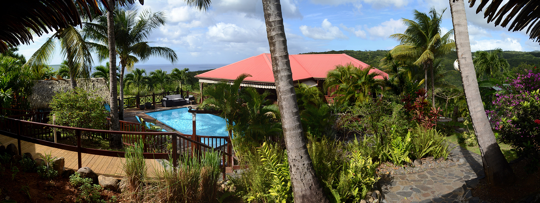 Domaine Karaïbes gite a Deshaies en guadeloupe Voyageons Autrement