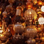 Traditional lamps are sold in the souks of Marrakech, in Morocco (@torrenegra). Traditional lamps are sold in the souks of Marrakech, in Morocco (@torrenegra).