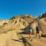 Rando dans le désert des Bardenas en Espagne